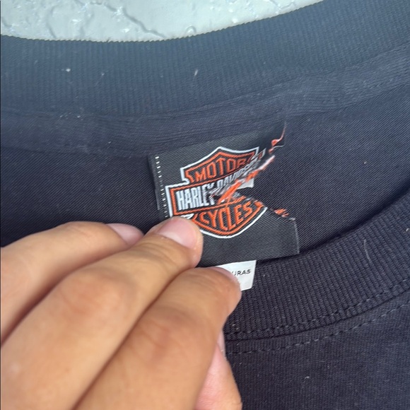 Harley-Davidson Black Graphic Long Sleeve Shirt - Picture 4 of 7
